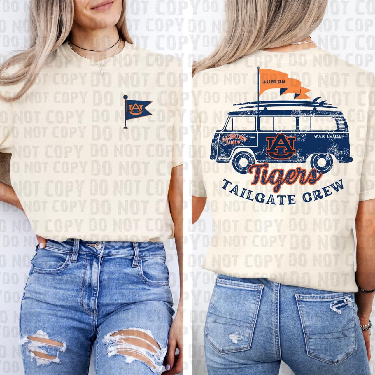 Tailgate crew tee/sweatshirt