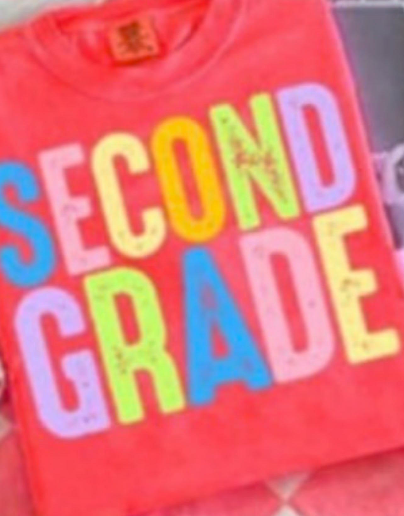 Colorful Grunge Grade Levels Tee/Sweatshirt