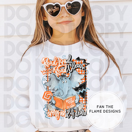 Read Loud, Read Clear Short/Long/Sweatshirt