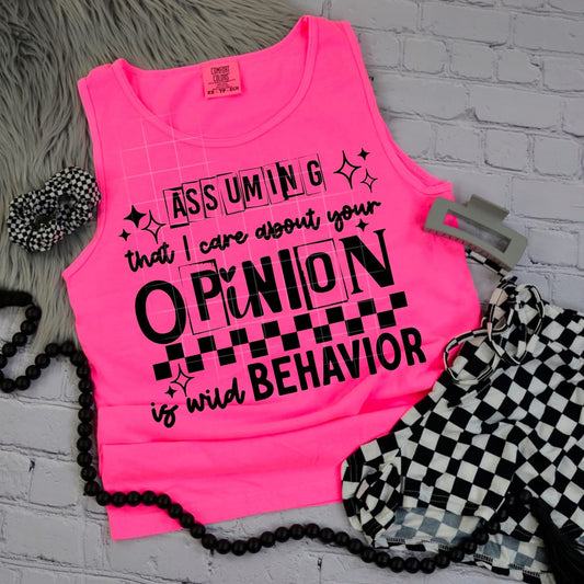 Assuming tee/tank