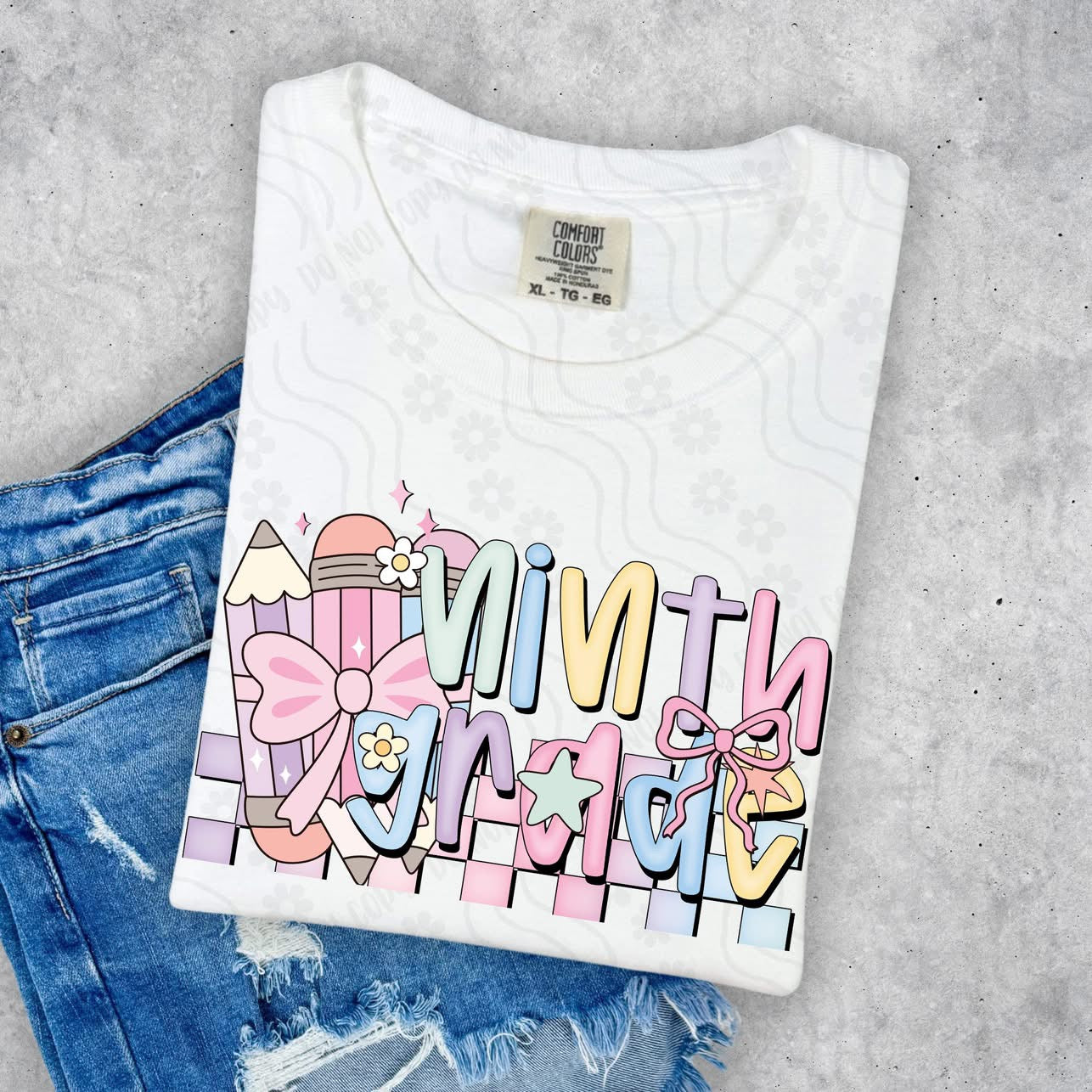 Grade Level preppy with pencils Tee/Sweatshirt