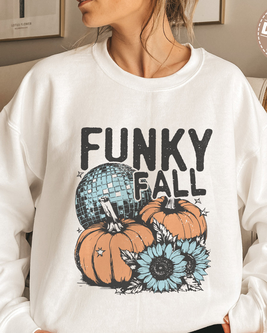 Funky Fall tee/sweatshirt