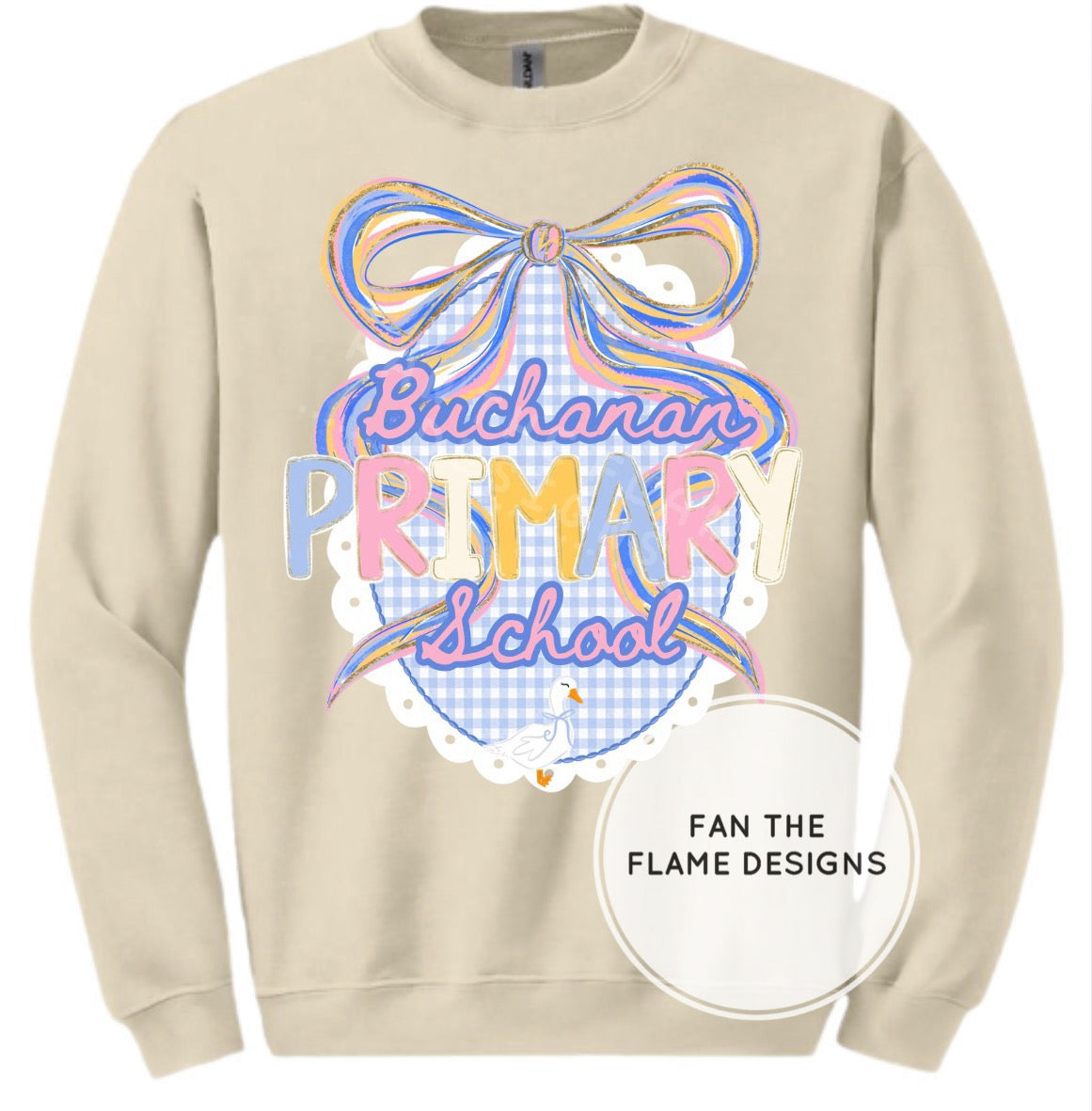 Buchanan Primary School Coquette Short/Long/Sweatshirt