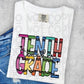 All Grade Level Teacher crayon tee/sweatshirt