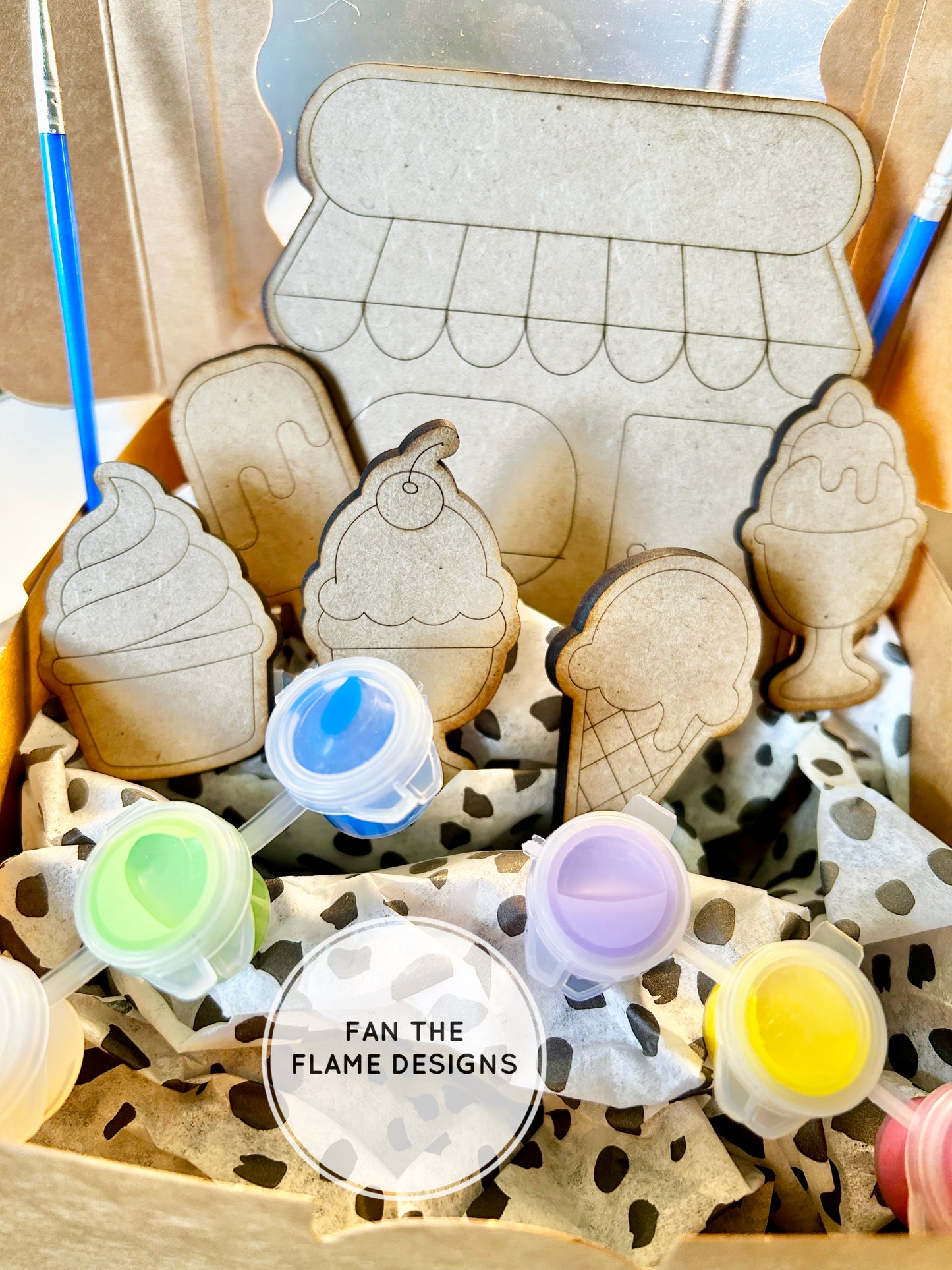 Sundae Shop Painting Kit