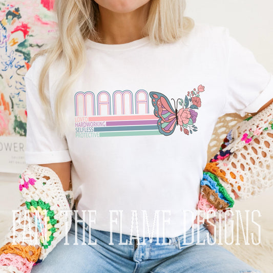 Retro Mama tee