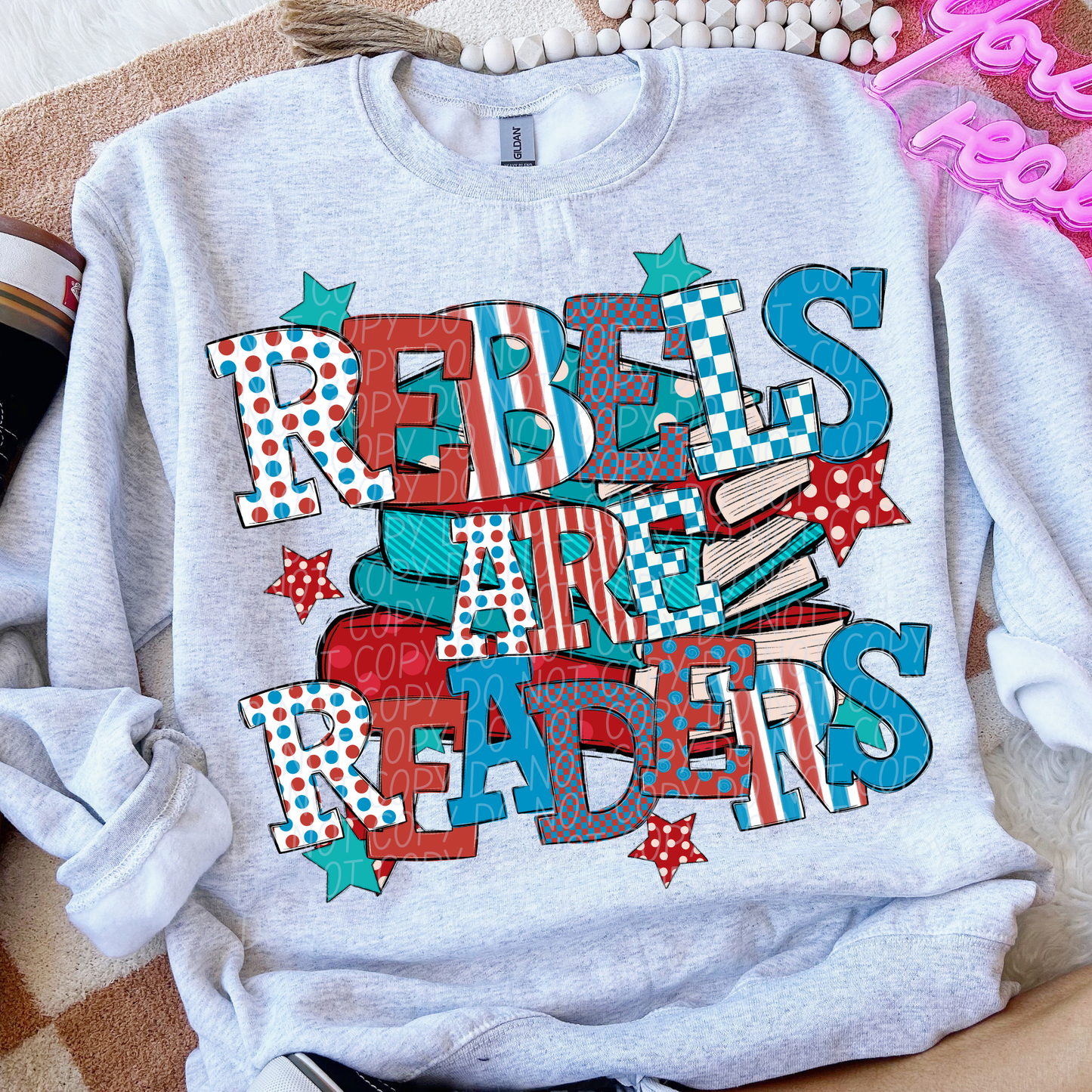Mascots are Readers Short/Long/Sweatshirt
