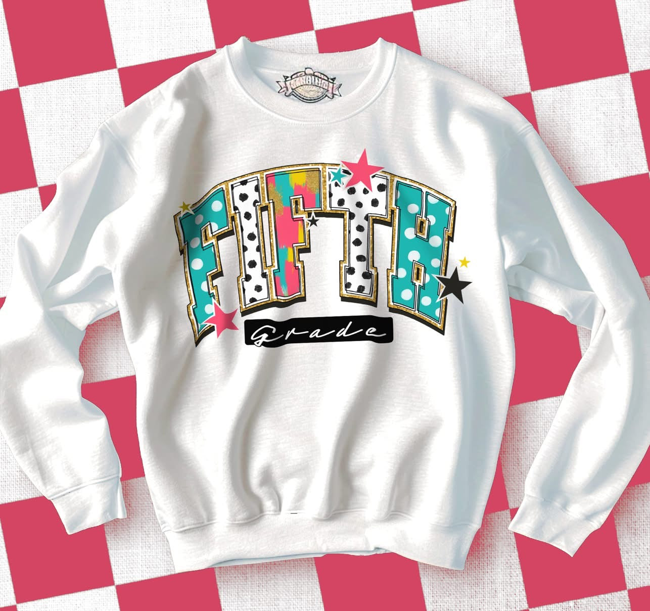 Grade Level polkadot Tee/Sweatshirt