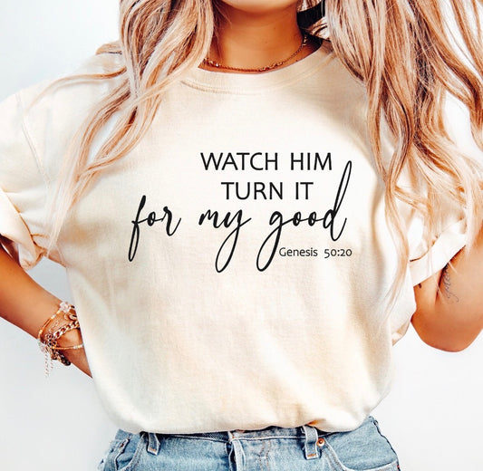 Watch Him Short Sleeve Tee