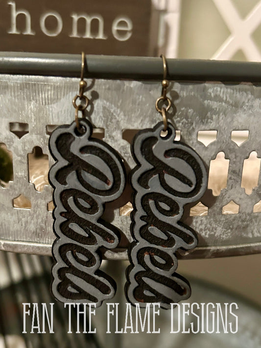 Handmade Rebel Dangle Earrings