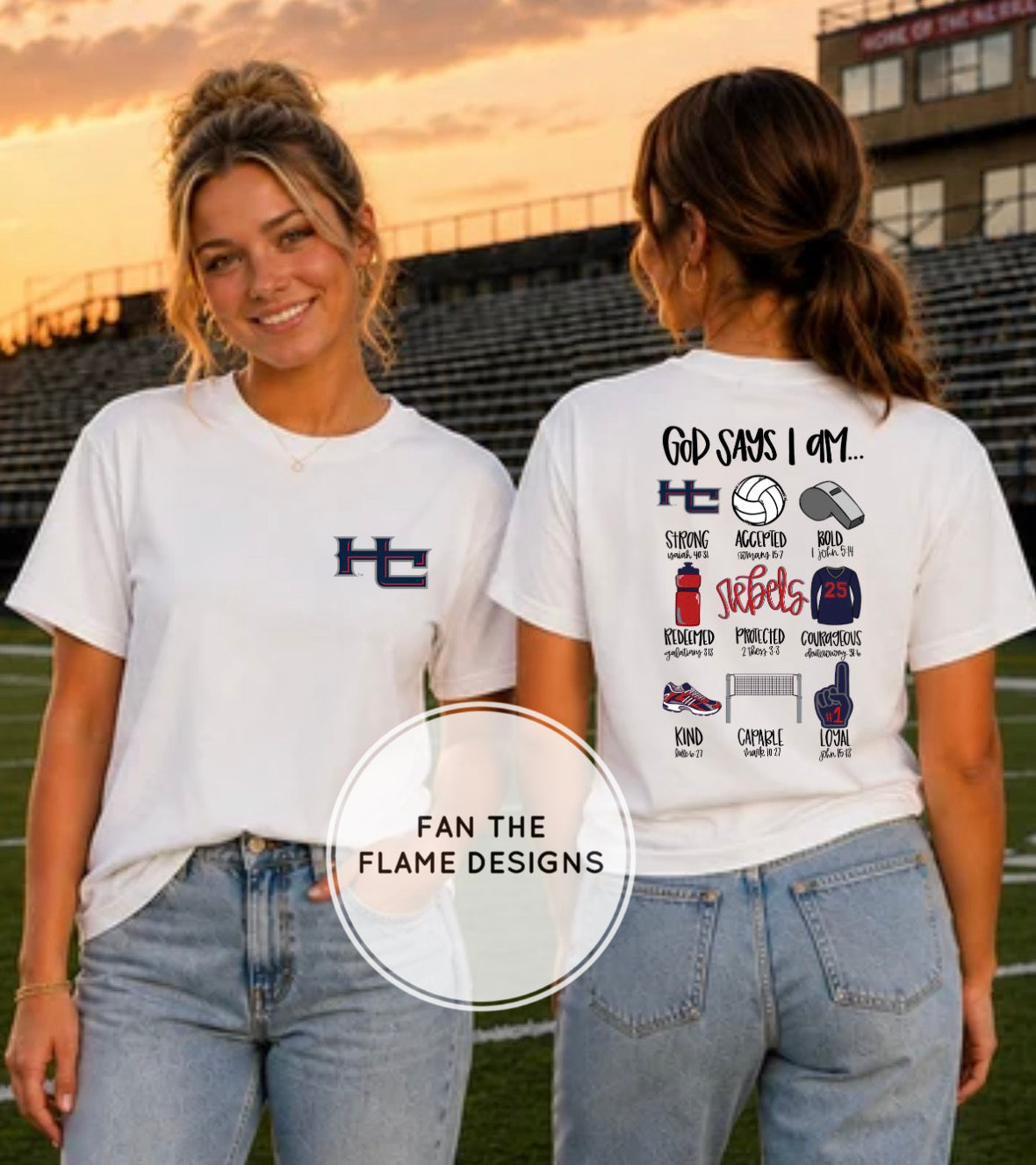 God says I am…HC Rebel Volleyball version