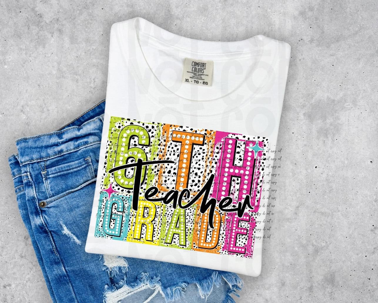 90s Retro Grade Level Teachers tee/sweatshirt