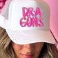 Mascot pink brushstroke Hat
