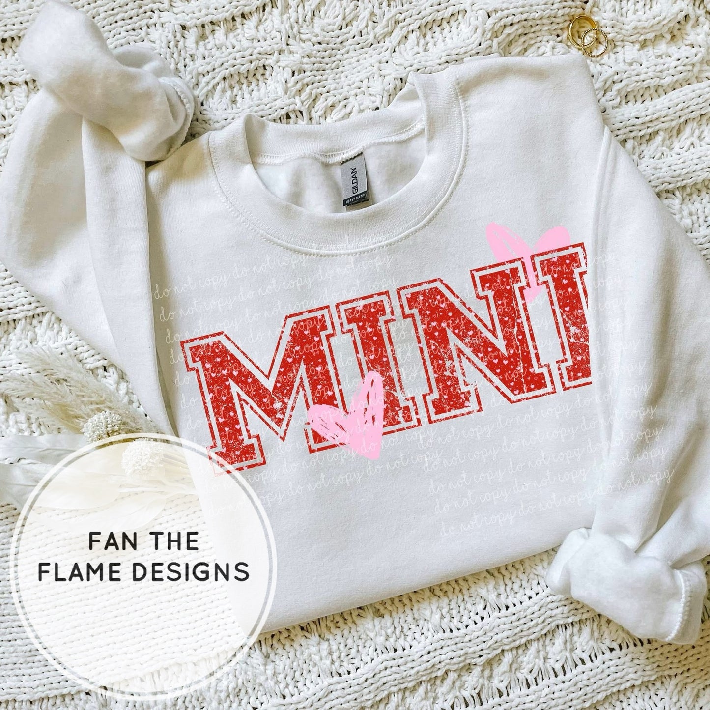 Heart Themed Mama & Mini Short/Long/Sweatshirt Tees
