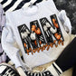 Faux Embroidered Pumpkin Filled State tee/sweatshirt