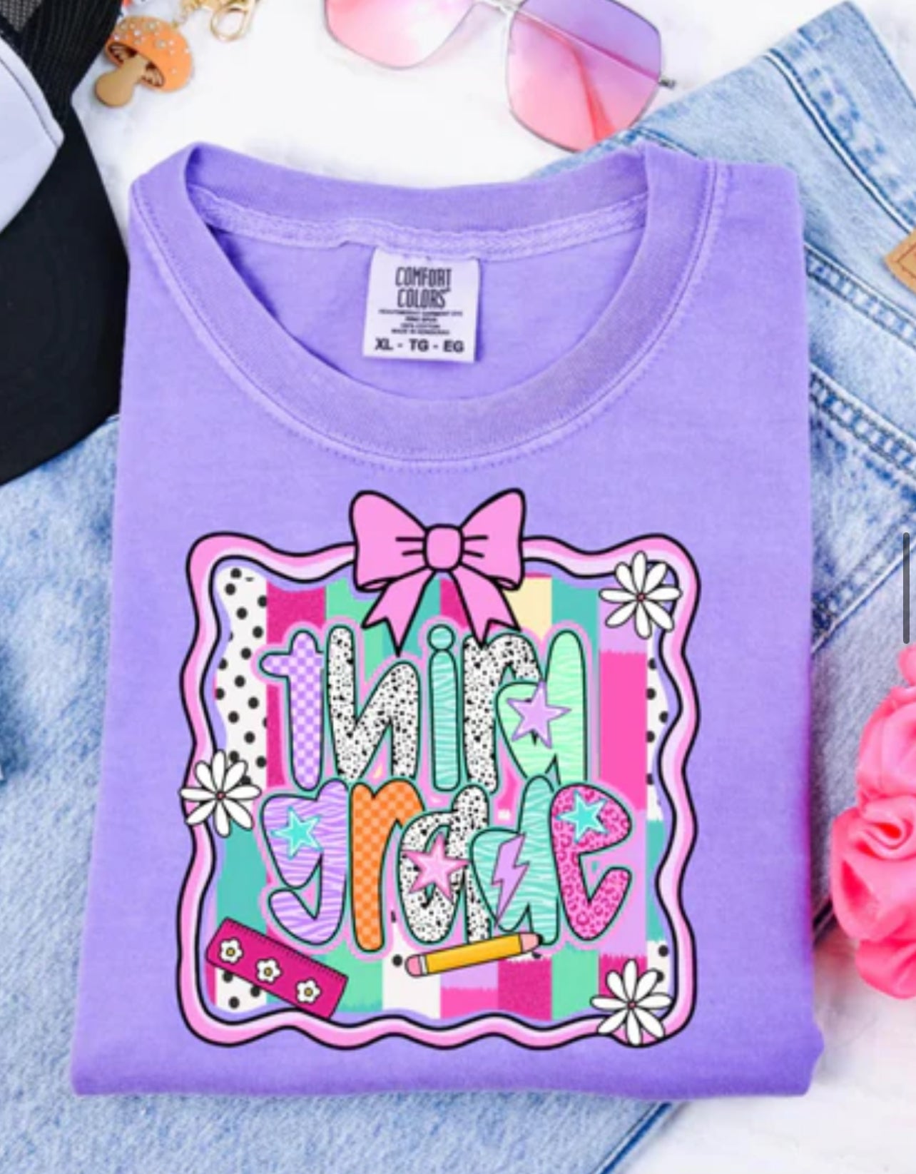 Preppy frame for grade levels Tee/Sweatshirt
