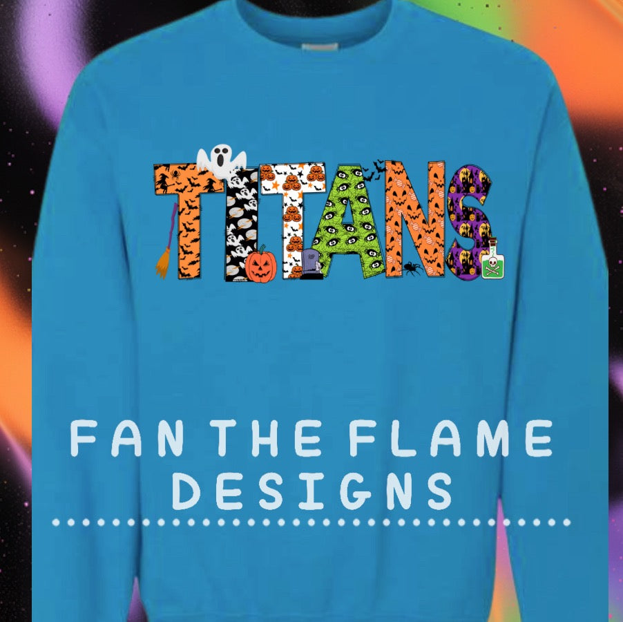 Halloween Titans Tee/Sweatshirt