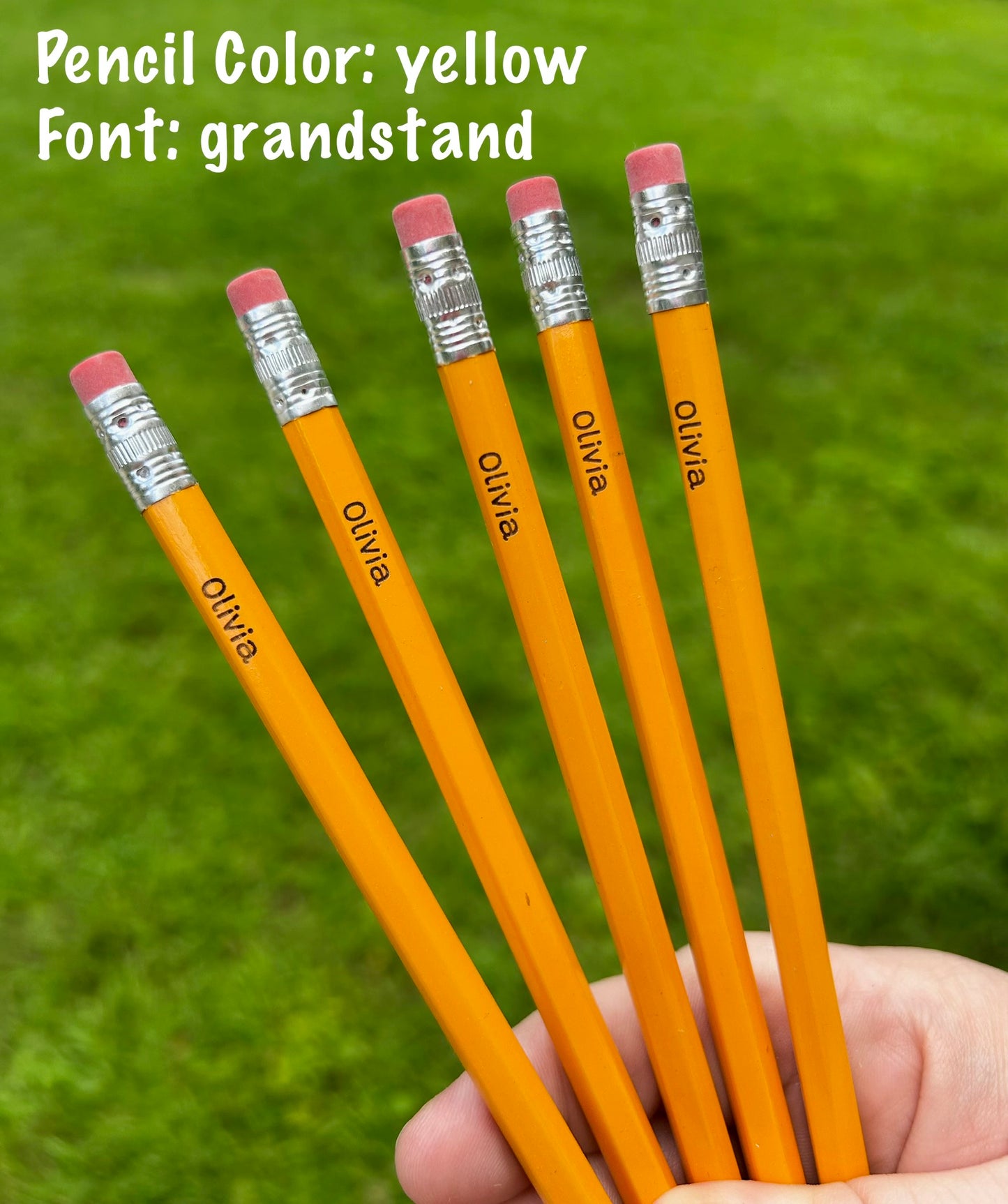 Custom Engraved Pencils
