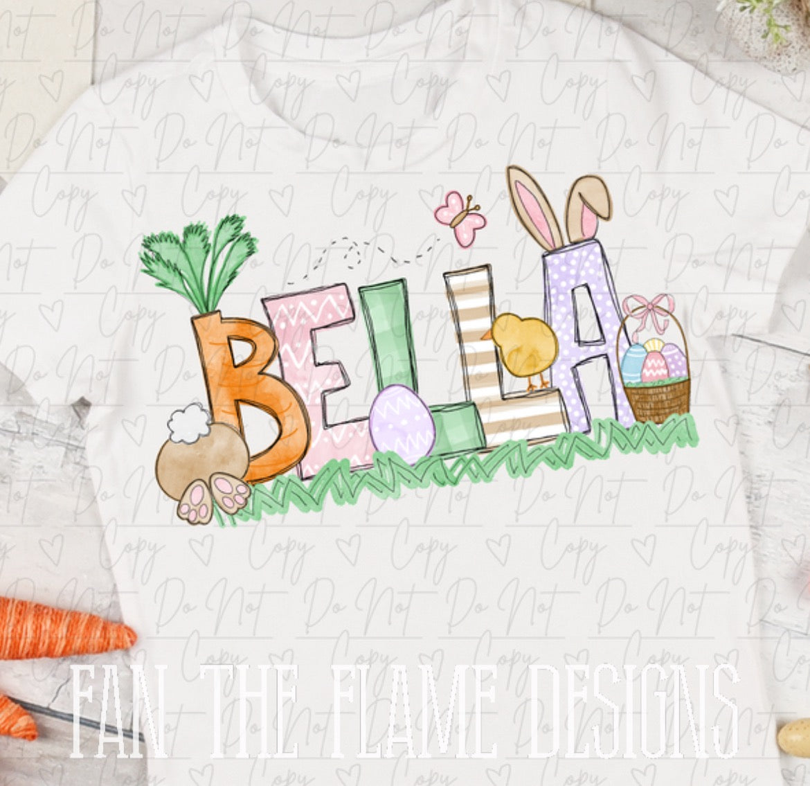 Personalized Easter tee/sweatshirt