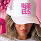 Mascot pink brushstroke Hat