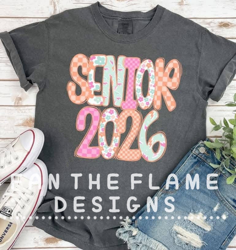 Senior pastel tee/sweatshirt