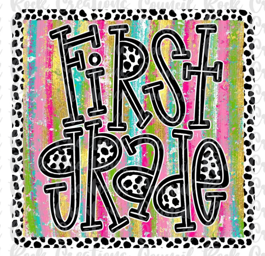 Dalmation Grade Levels tee/tank