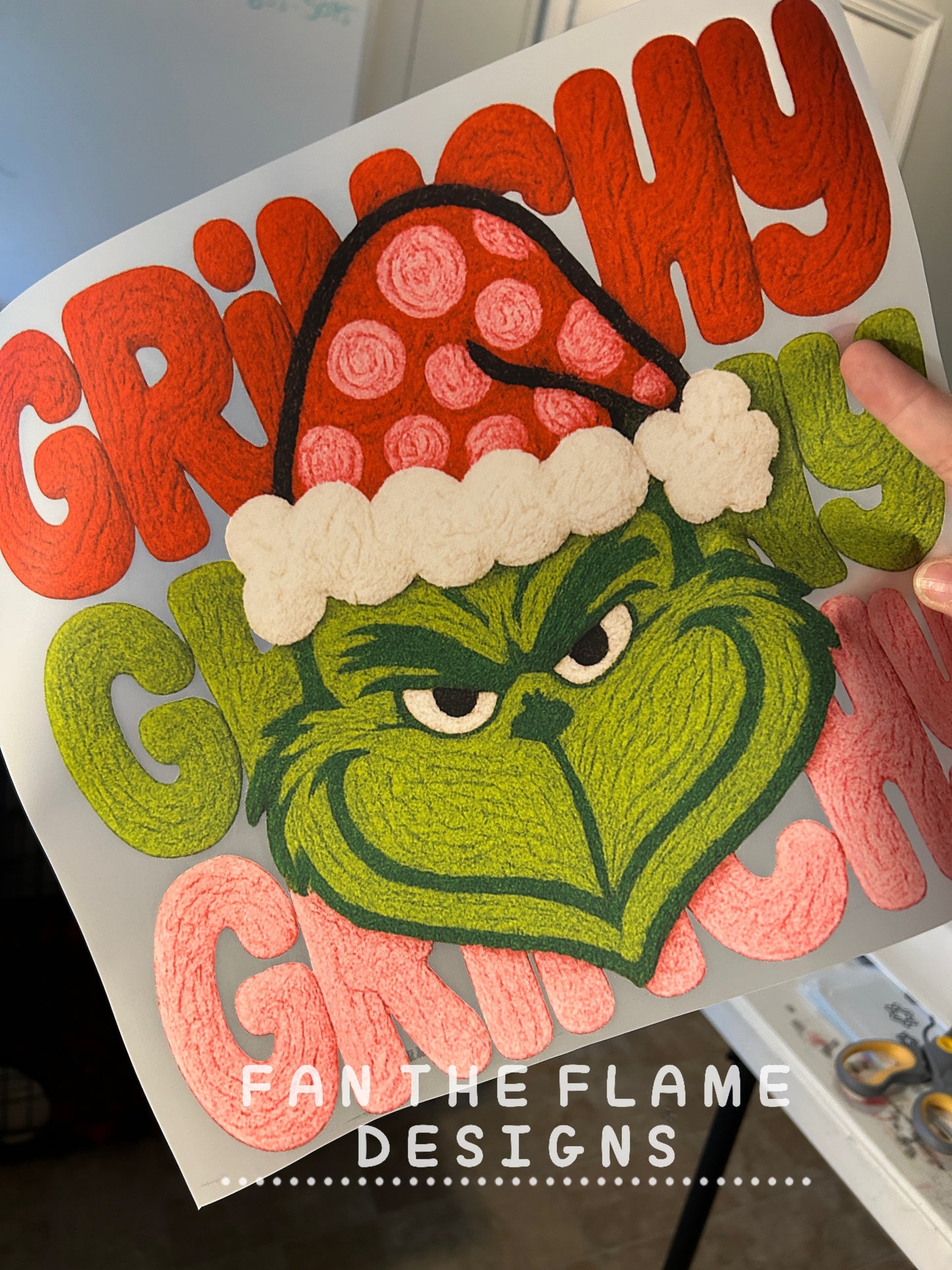 Green guy Faux Yarn Tee/Sweatshirt