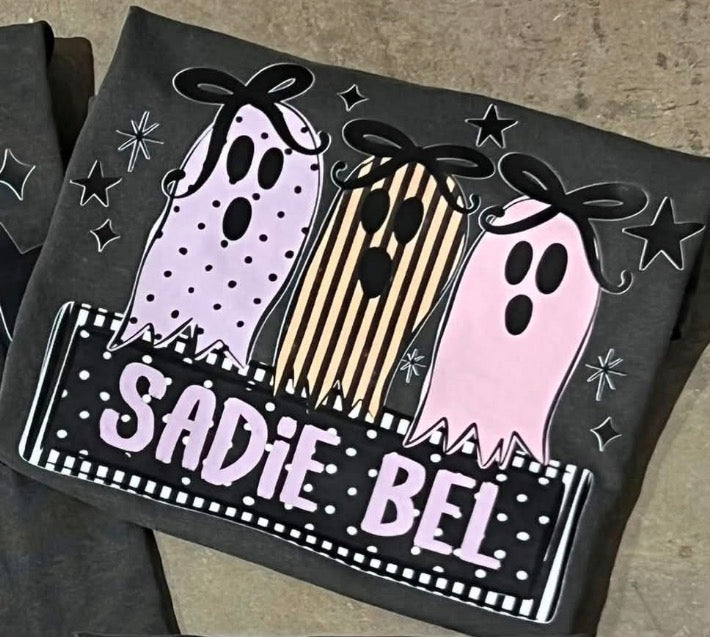 Ghost with name plate