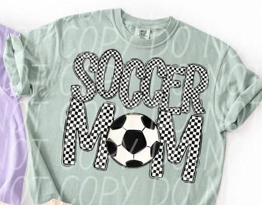 Checkered Soccer Short/Long/Sweatshirt