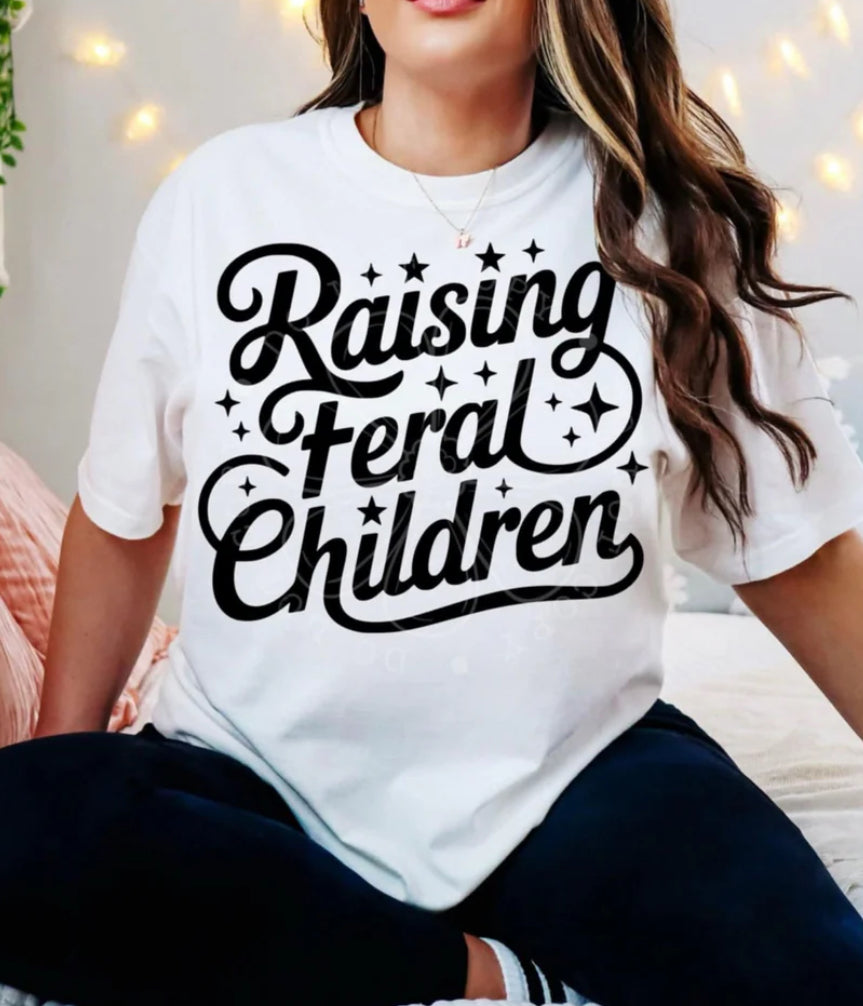 Raising Feral Children Tee/Sweatshirt