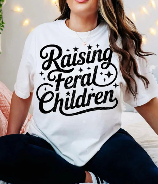 Raising Feral Children Tee/Sweatshirt
