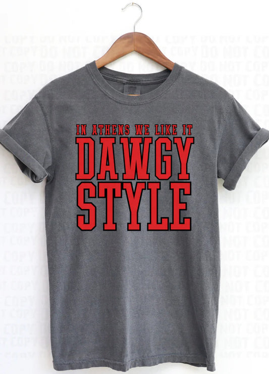 Dawgy Style tee/sweatshirt