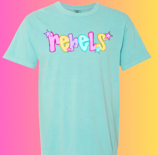 Rebels With Stars - Neon Tee/Sweatshirt
