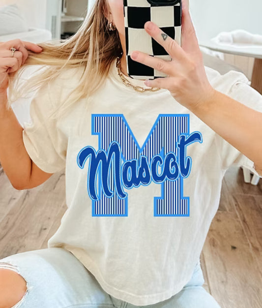 Pinstripe Mascot for Mt Zion Tee/Sweatshirt