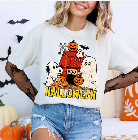 Dog ghost halloween Tee/Sweatshirt