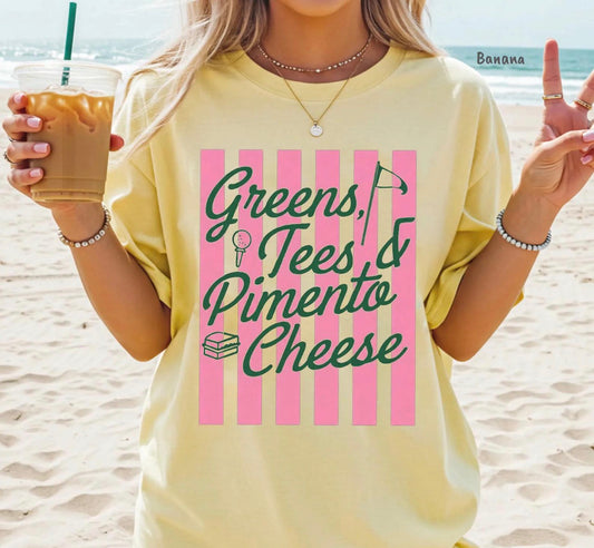 Greens, Tees, and Pimento Cheese