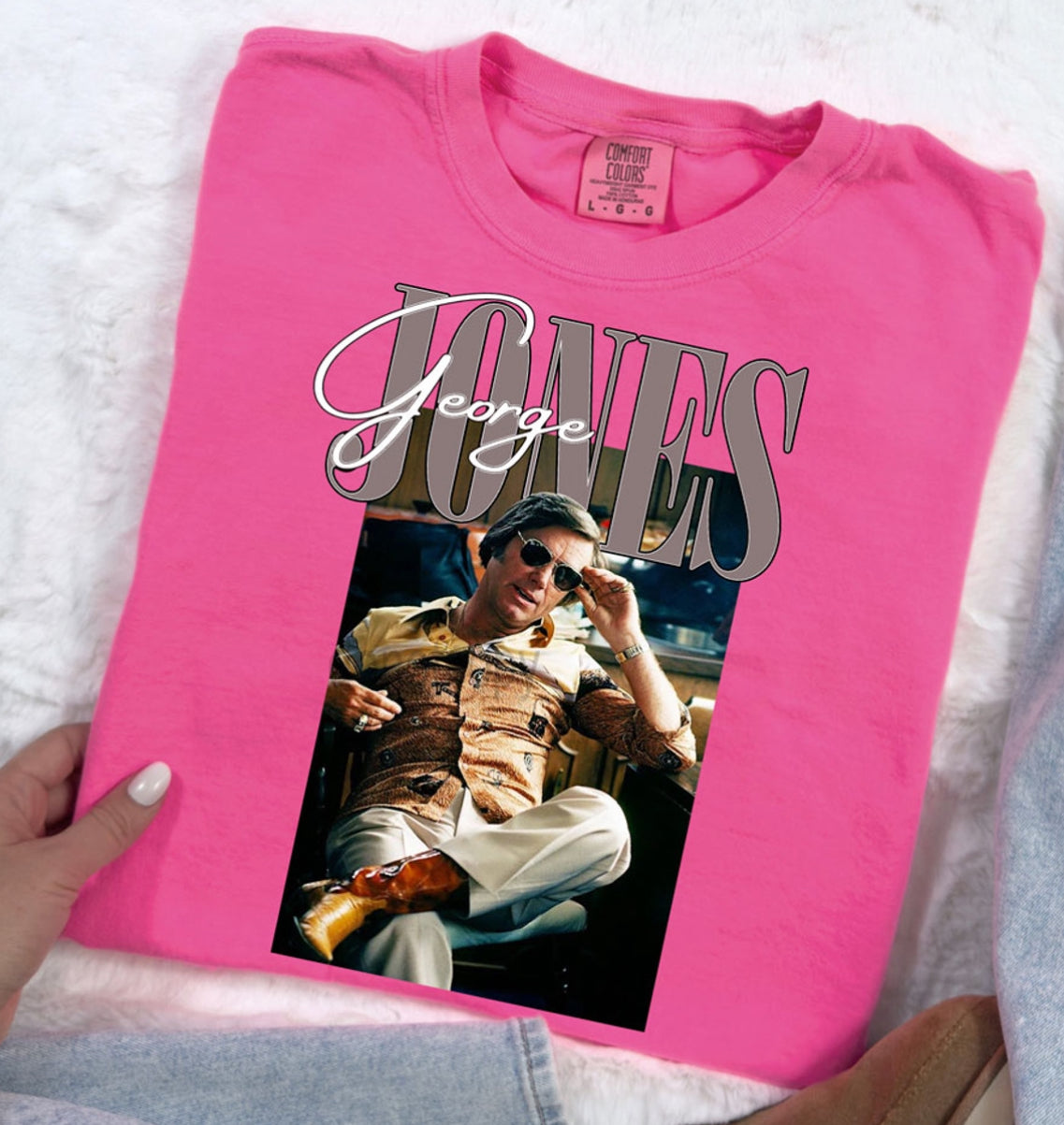 GJones Grey/White tee/sweatshirt