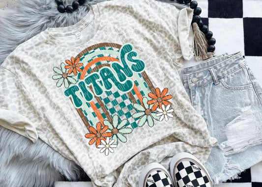 Floral Arch Titans tee