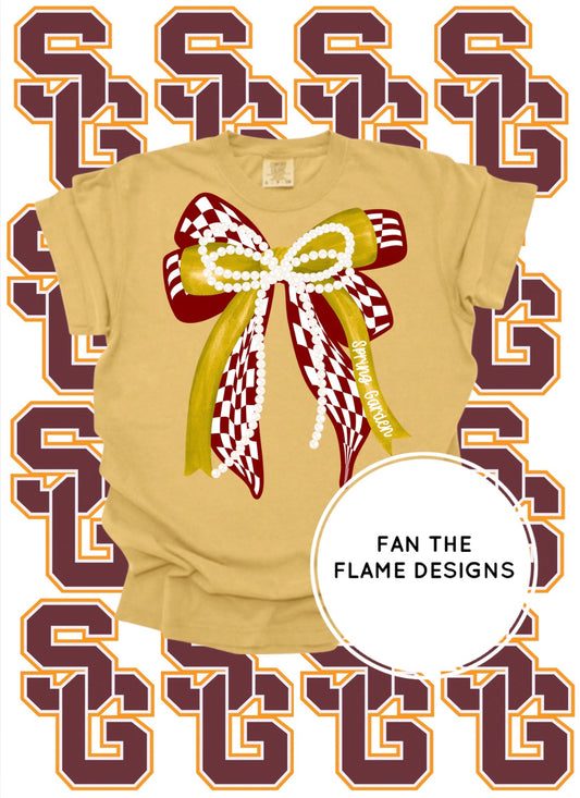 Spring Garden Team Spirit Bow Short/Long/Sweatshirt
