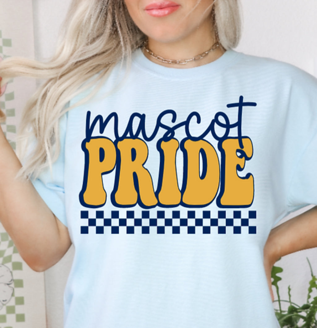 Checkered Rebel Pride tee/sweatshirt