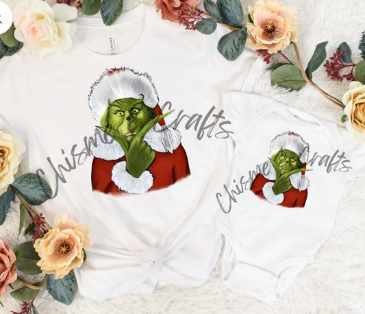 Grinch tee/sweatshirt