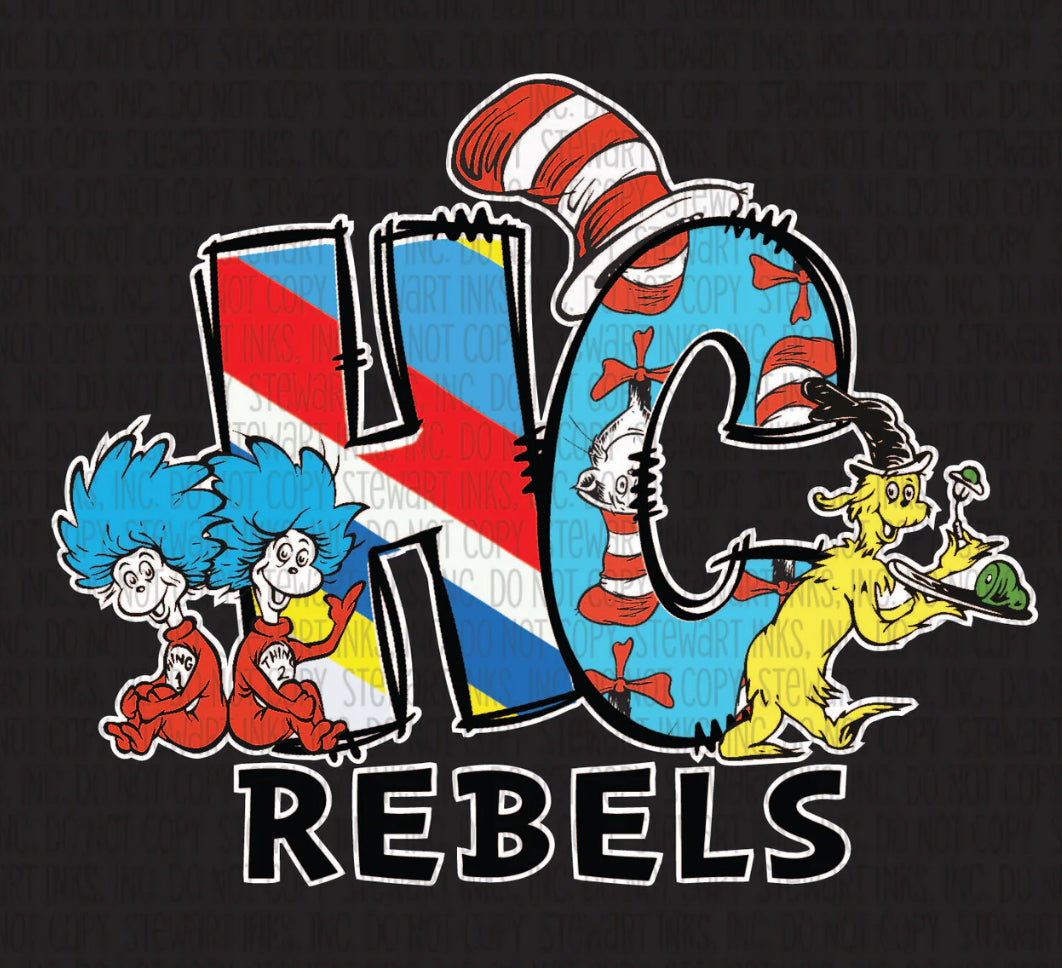 HC Suess Rebels tee/sweatshirt