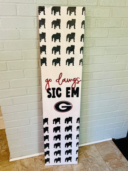 Go Dawgs Signs