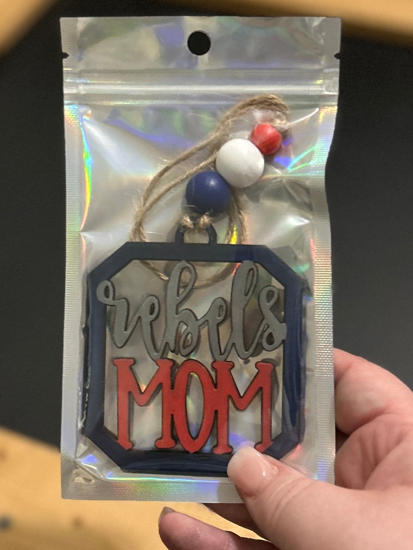 Rebels Mom Car Charm