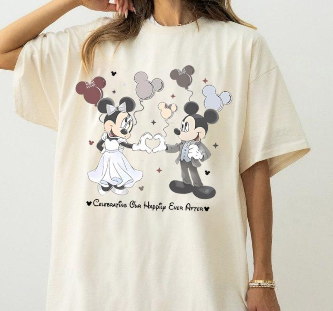 Celebrating our Happily Ever After tee/sweatshirt