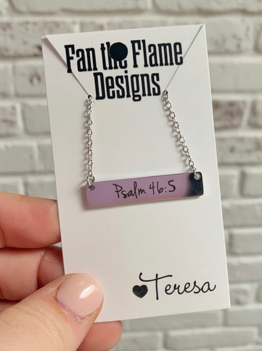 Psalm 46:5 Necklace