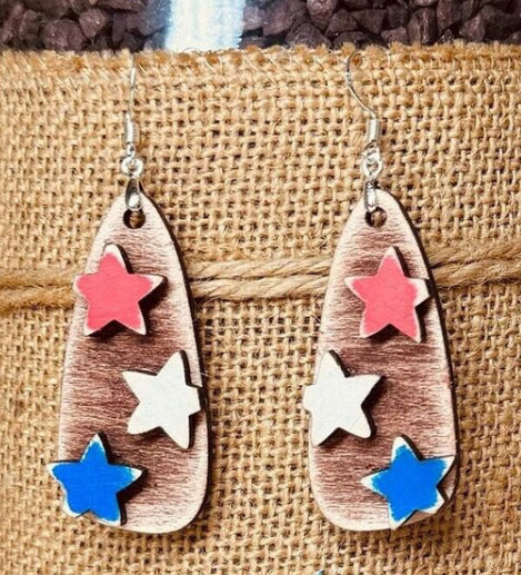 Star Handmade Dangle & Stud Earrings