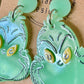 Green Guy Dangle Earrings