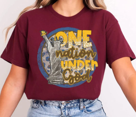 One nation under God tee/sweatshirt