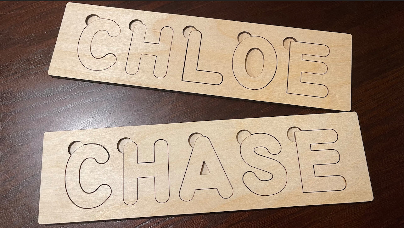 Wooden Name Puzzle